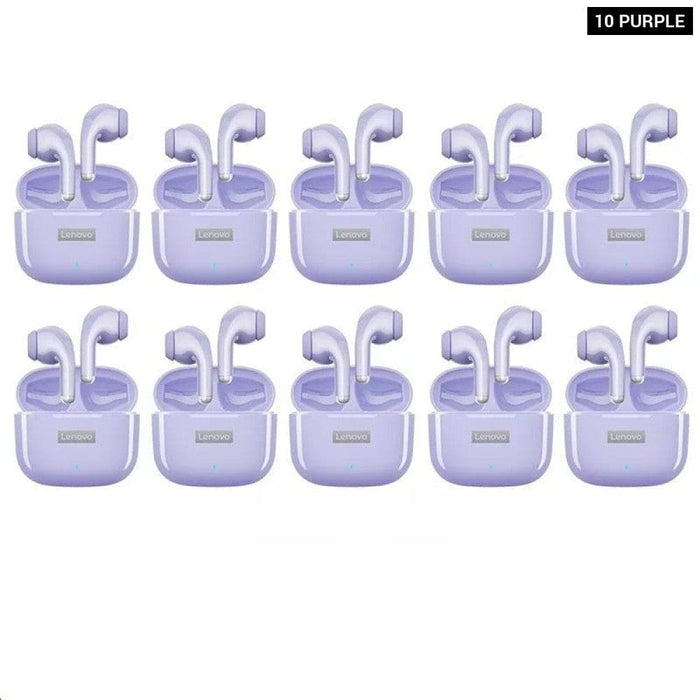10pcs Wireless Bluetooth 5.1 Lp40 Pro Tws Sports Noise