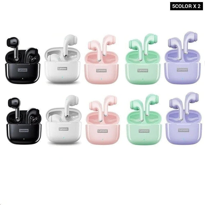 10pcs Wireless Bluetooth 5.1 Lp40 Pro Tws Sports Noise