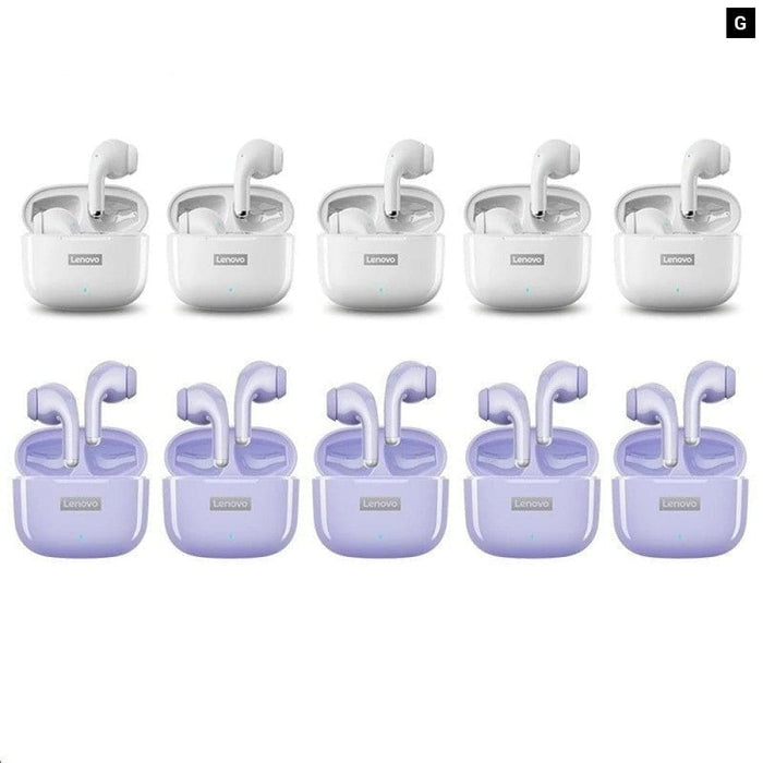 10pcs Wireless Bluetooth 5.1 Lp40 Pro Tws Sports Noise