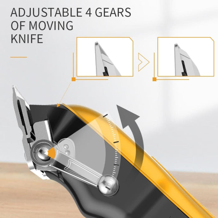 10w Powerful Professional Hair Clippers Men All Metal