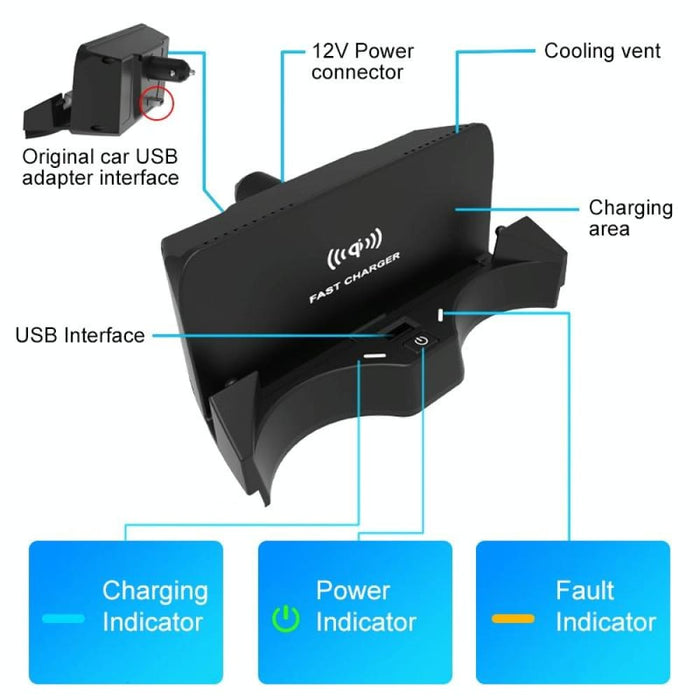10w Wireless Charger For Bmw X1