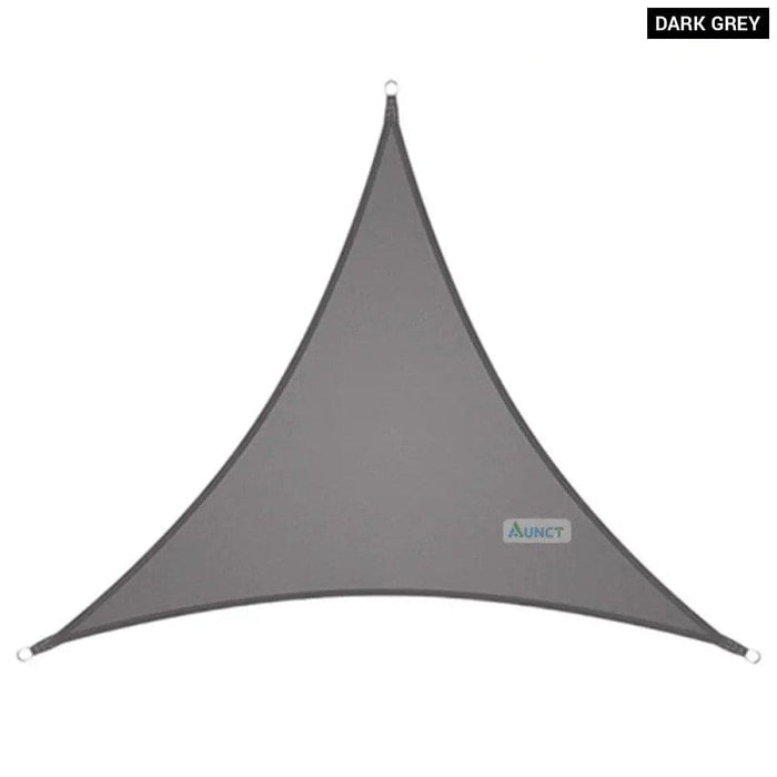 10‘x10’x10ft Triangle Waterproof Shade Sail Awning Outdoor
