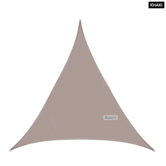 10‘x10’x10ft Triangle Waterproof Shade Sail Awning Outdoor