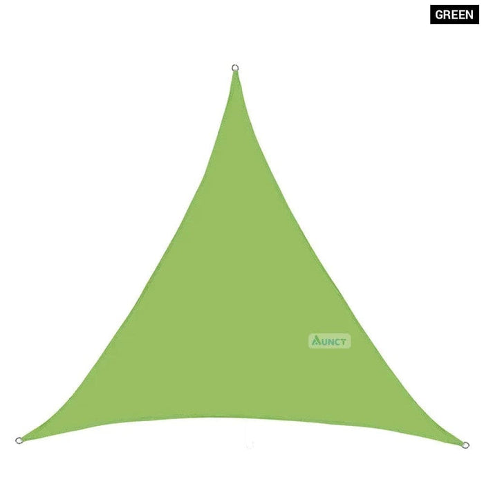 10‘x10’x10ft Triangle Waterproof Shade Sail Awning Outdoor