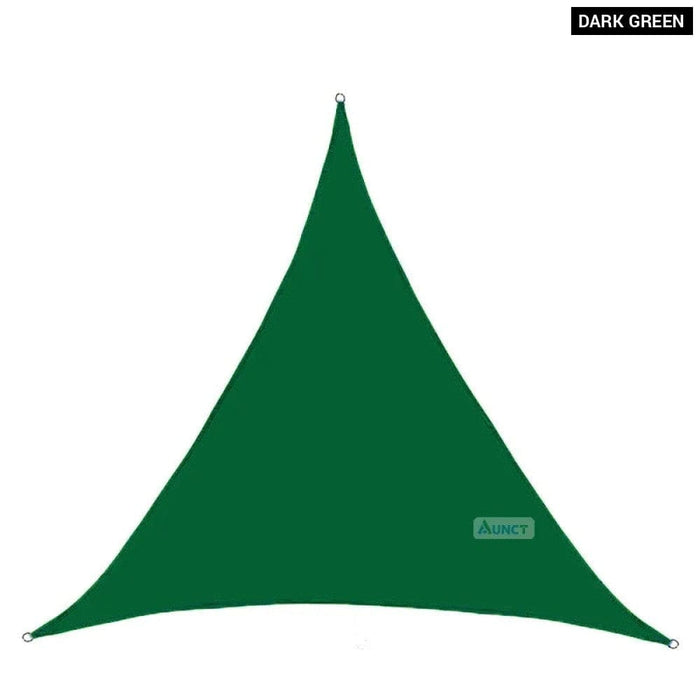10‘x10’x10ft Triangle Waterproof Shade Sail Awning Outdoor