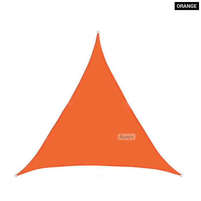 10‘x10’x10ft Triangle Waterproof Shade Sail Awning Outdoor