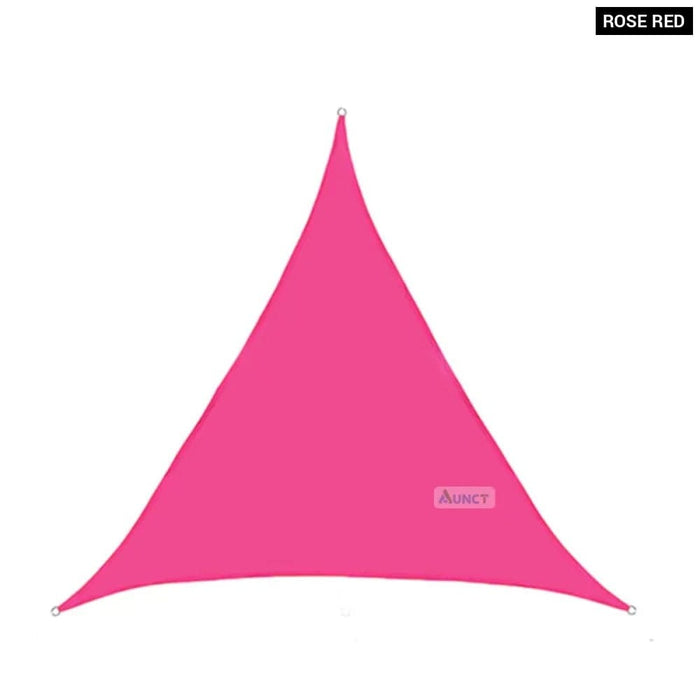 10‘x10’x10ft Triangle Waterproof Shade Sail Awning Outdoor