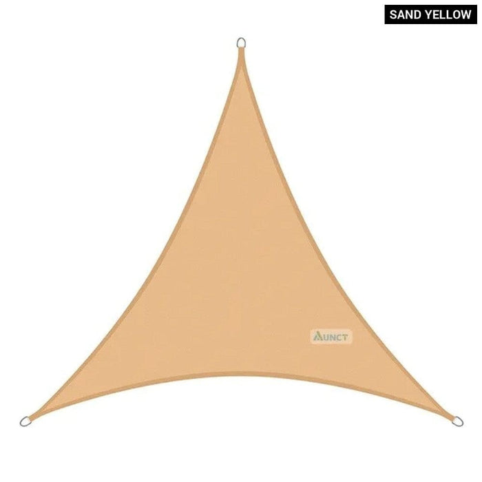 10‘x10’x10ft Triangle Waterproof Shade Sail Awning Outdoor