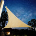 10‘x10’x10ft Triangle Waterproof Shade Sail Awning Outdoor