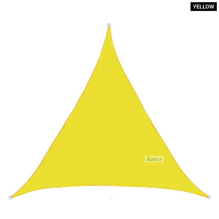 10‘x10’x10ft Triangle Waterproof Shade Sail Awning Outdoor
