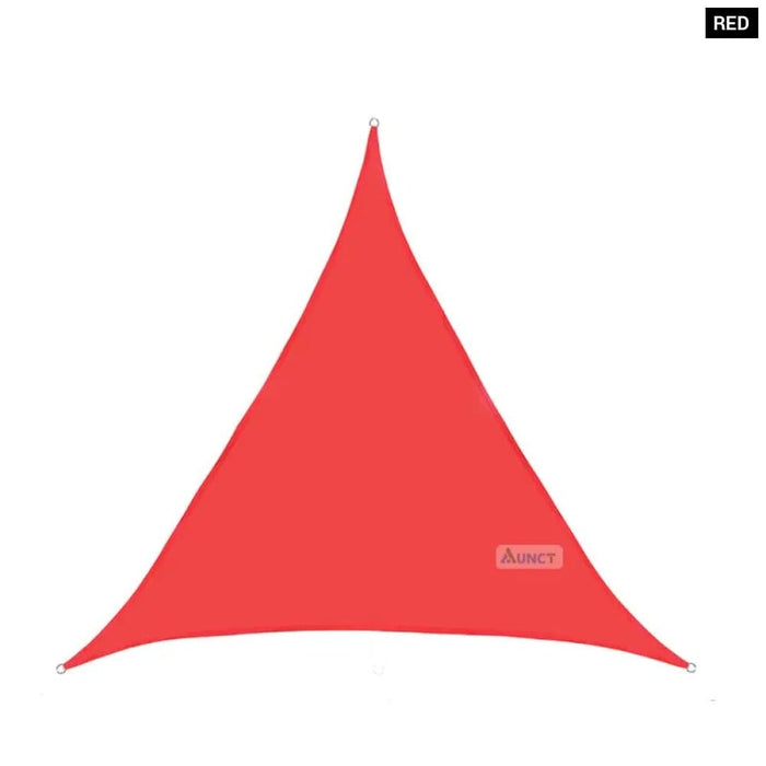 10‘x10’x10ft Triangle Waterproof Shade Sail Awning Outdoor