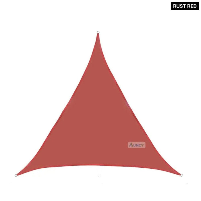 10‘x10’x10ft Triangle Waterproof Shade Sail Awning Outdoor
