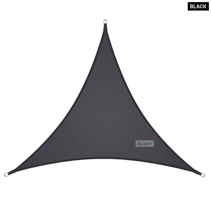 10‘x10’x10ft Triangle Waterproof Shade Sail Awning Outdoor
