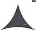 10‘x10’x10ft Triangle Waterproof Shade Sail Awning Outdoor