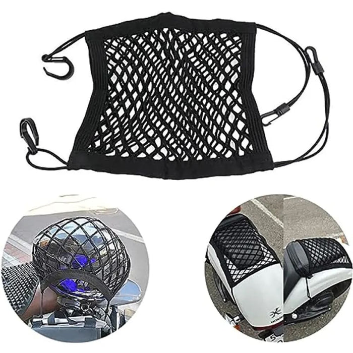 10x11 Motorcycle Cargo Net With Hooks