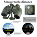 10x50 Navy Compass Rangefinder Waterproof Telescope