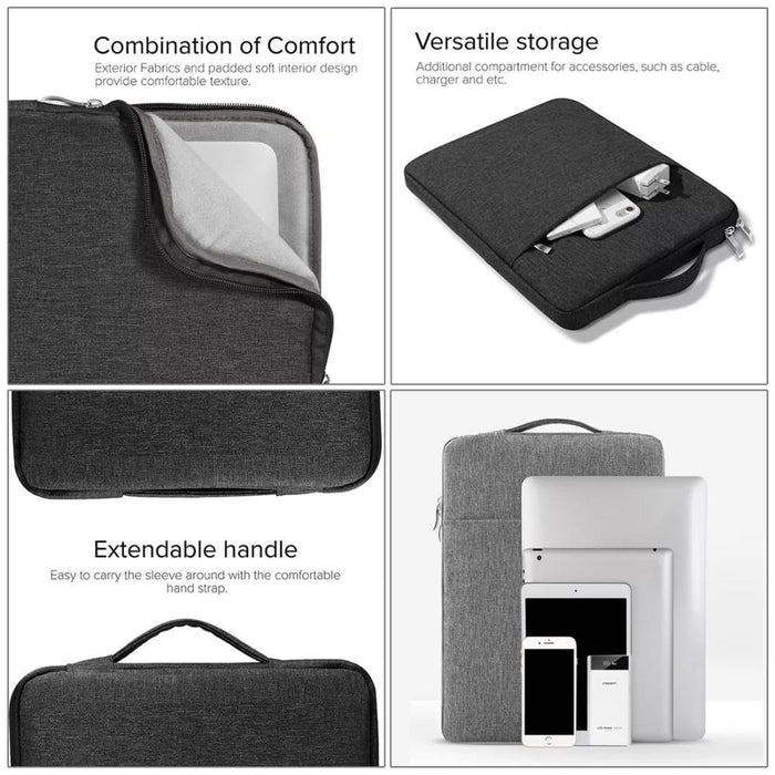 11.6 Universal Fashion Soft Laptop Denim Bag Portable