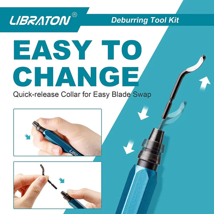 11 Blade Deburring Tool for Metal Resin Plastic 3d Printing