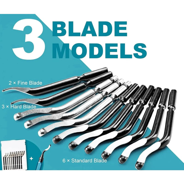 11 Blade Hss Deburring Tool for Metal and Plastic