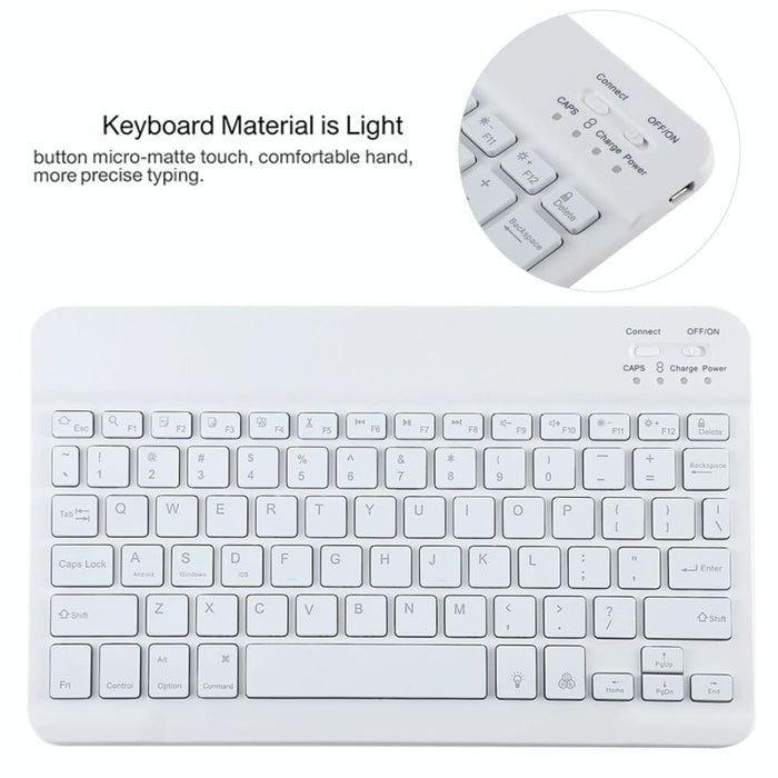 11 Inch Bluetooth Tablet Case With Backlight And Pen Slot