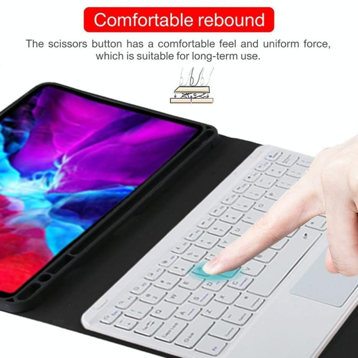 11 Inch Bluetooth Tablet Case With Touchpad And Pen Slot