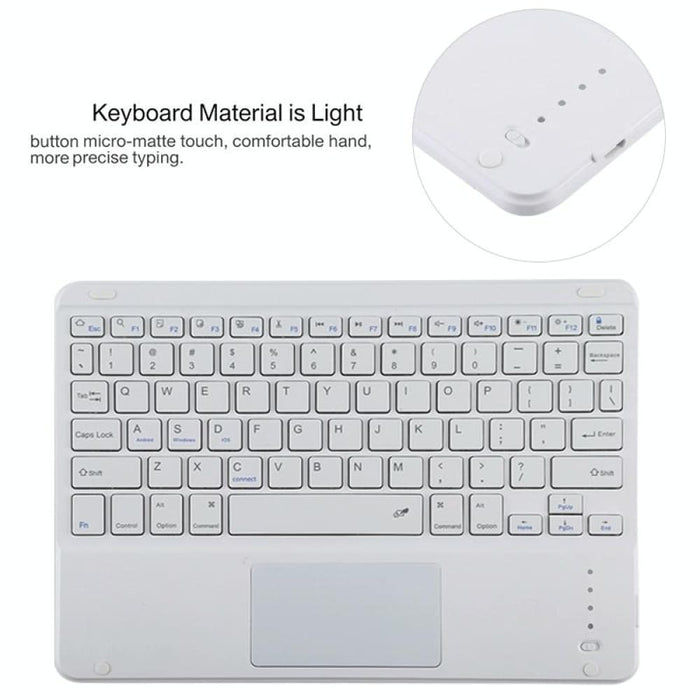 11 Inch Bluetooth Tablet Case With Touchpad And Pen Slot