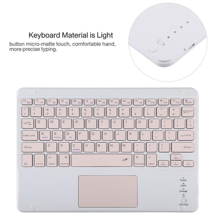 11 Inch Bluetooth Tablet Case With Touchpad And Pen Slot