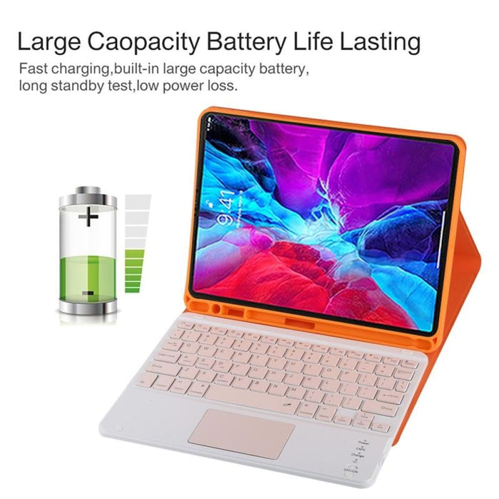 11 Inch Bluetooth Tablet Case With Touchpad And Pen Slot