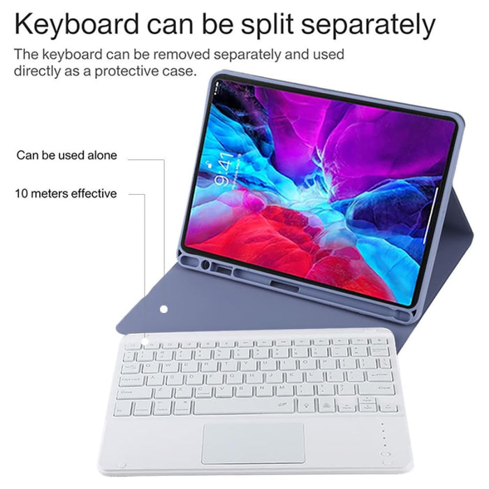 11 Inch Ipad Pro Detachable Bluetooth Case With Backlight