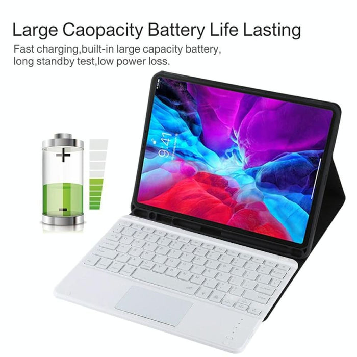 11 Inch Ipad Pro Detachable Bluetooth Case With Backlight