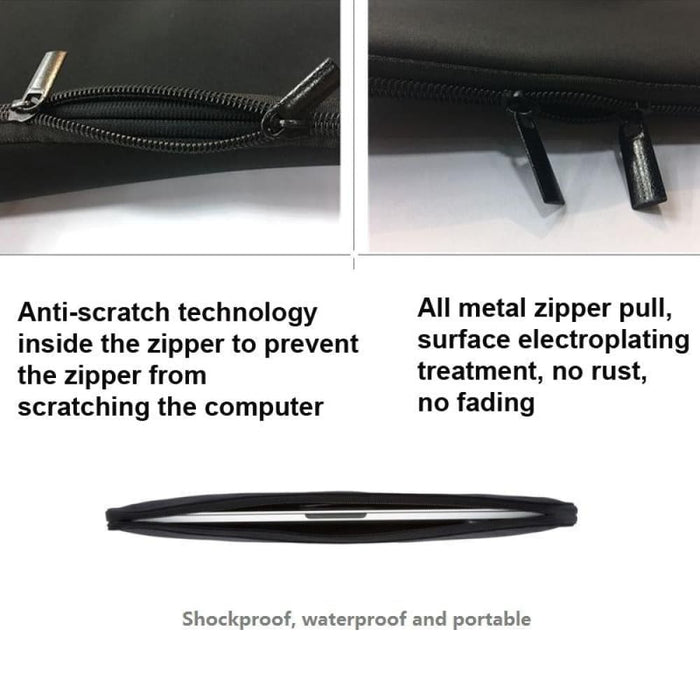 11 Inch Laptop Sleeve Computer Case No Elastic Band Diving