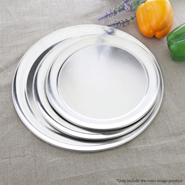 6x 11-inch Round Aluminum Steel Pizza Tray Home Oven Baking