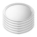 6x 11-inch Round Aluminum Steel Pizza Tray Home Oven Baking