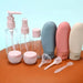 11 Piece Travel Bottle Set With Storage Bag