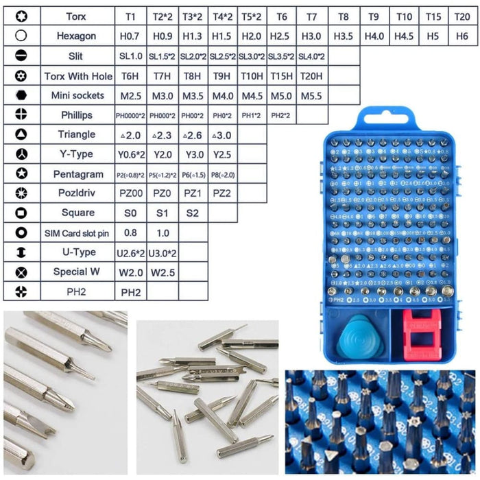 110 In 1 Watch Mobile Phone Disassembly Maintenance Tool
