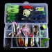 110 Piece Sea Bass Soft Bait Set For Freshwater Fishing