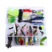 110 Piece Sea Bass Soft Bait Set For Freshwater Fishing