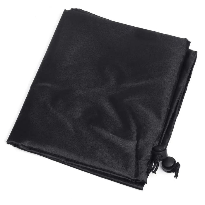 112cm Outdoor Black Round Waterproof Bbq Grill Dust Cover