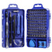 115 In 1 Metal Handle Screwdriver Repair Tools Kit