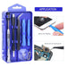 115 In 1 Metal Handle Screwdriver Repair Tools Kit