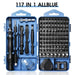 117 in 1 Magnetic Screwdriver Set for Repairing 98 Bits