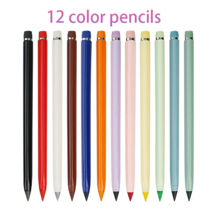 12/13 Colours Writing Pencil Set with Refills no Ink