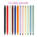 12/13 Colours Writing Pencil Set with Refills no Ink