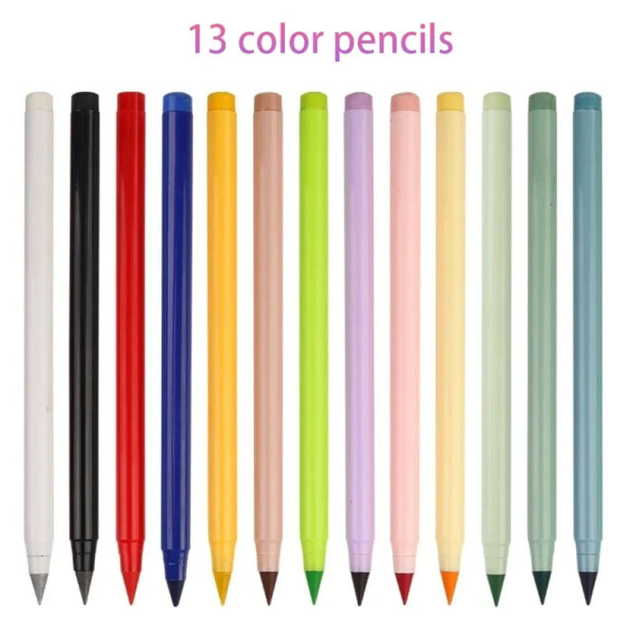 12/13 Colours Writing Pencil Set with Refills no Ink