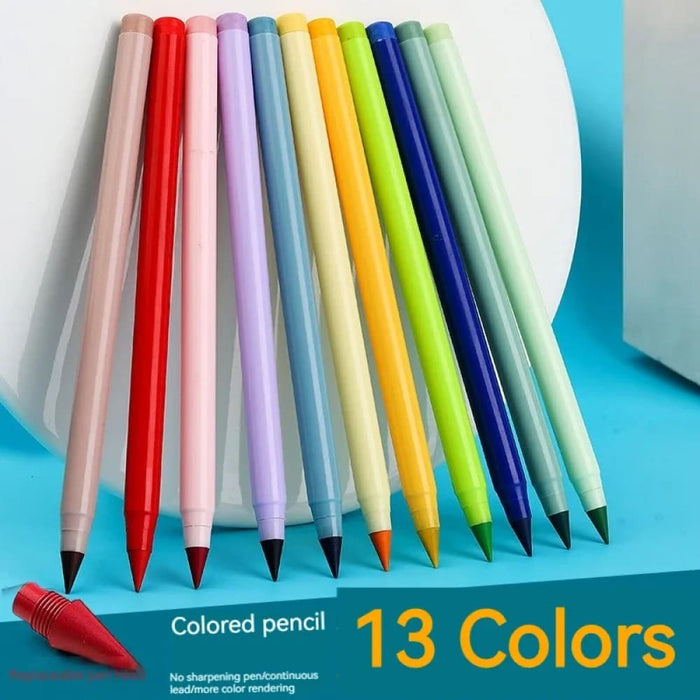 12/13 Colours Writing Pencil Set with Refills no Ink