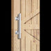 12’ Barn Door Handle Sliding Flush Pull Wood Gate