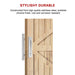 12’ Barn Door Handle Sliding Flush Pull Wood Gate