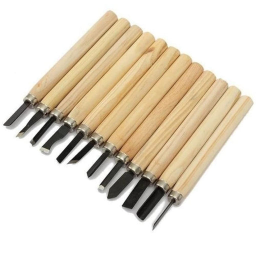 Set Of 12 Carving Tool