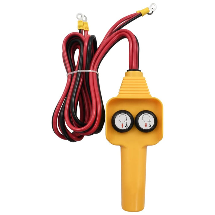 12 v Electric Winch 907 Kg Wire Remote Control Xobxxk