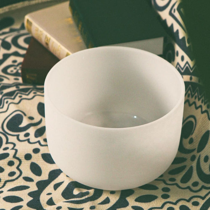 12 Inch 432hz Abcdefg Crystal Singing Bowl for Yoga Sound
